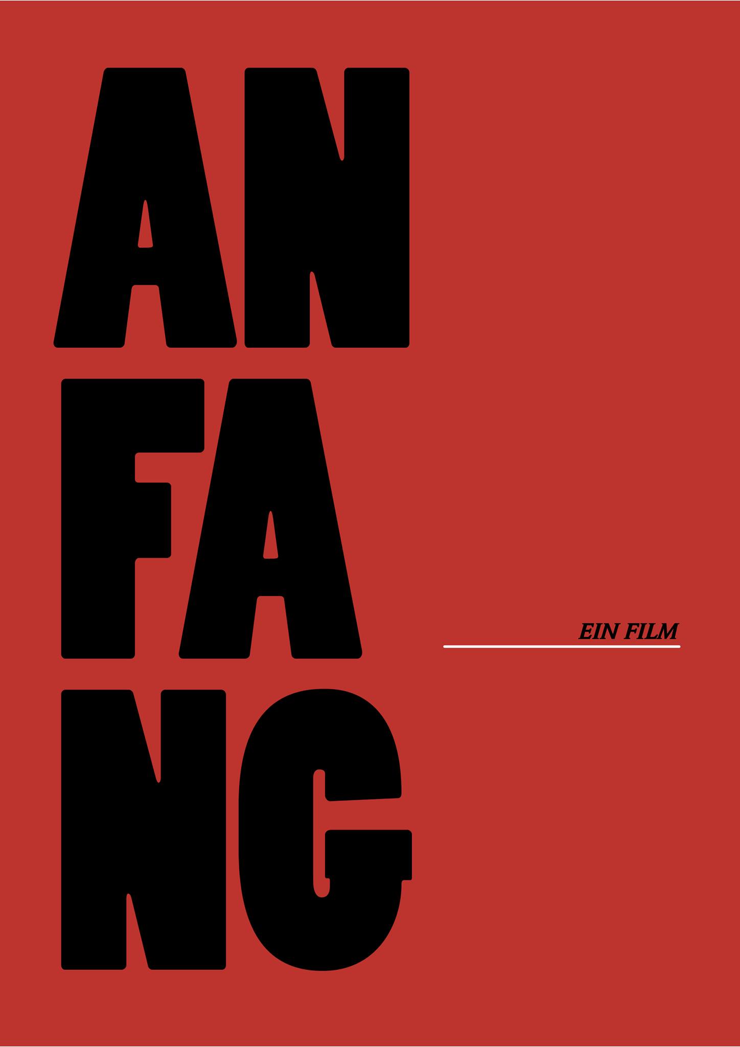 Filmposter: ANFANG